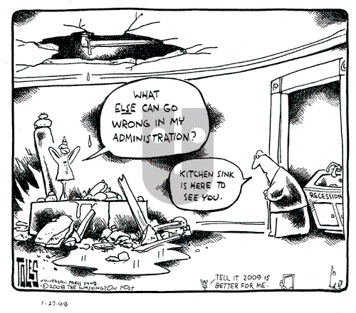 Tom Toles - Sunday January 27, 2008 Comic Strip
