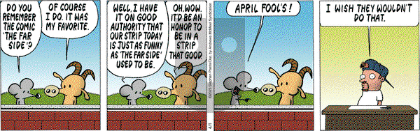 Pearls Before Swine - Saturday April 1, 2023 Comic Strip