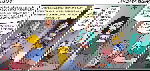 Luann on Sunday January 23, 2011 Comic Strip