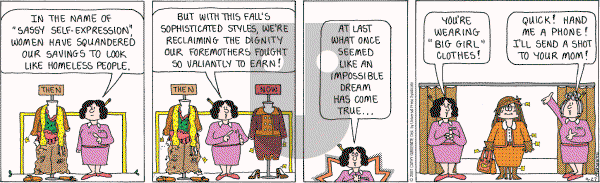 Cathy Classics - Thursday September 27, 2007 Comic Strip