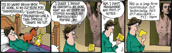 Monty on Tuesday November 20, 2012 Comic Strip