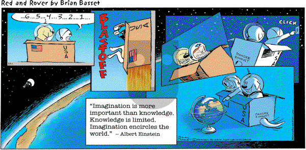 Red and Rover on Sunday March 21, 2010 Comic Strip