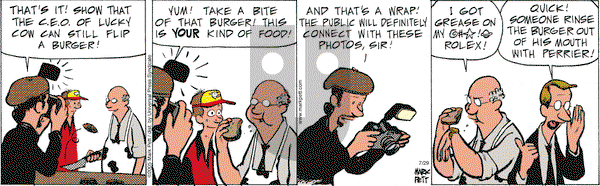Lucky Cow on Friday July 29, 2005 Comic Strip