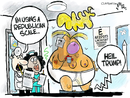 Clay Jones on Tuesday April 15, 2025 Comic Strip