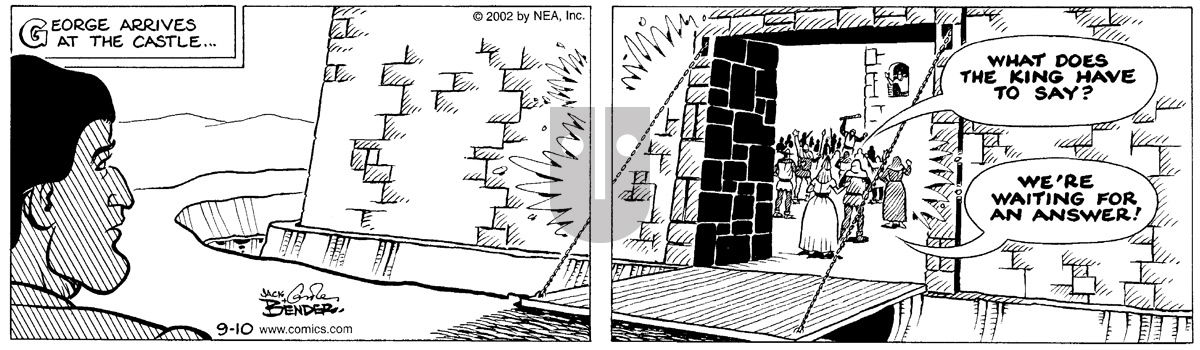 Alley Oop - Tuesday September 10, 2002 Comic Strip