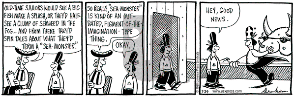 Overboard on Wednesday July 29, 1998 Comic Strip