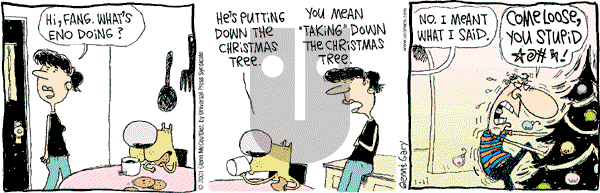 The Duplex - Thursday January 11, 2001 Comic Strip
