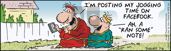 Frank and Ernest on Monday July 6, 2015 Comic Strip