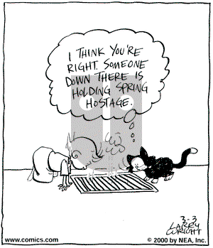 Kit 'N' Carlyle on Friday March 3, 2000 Comic Strip