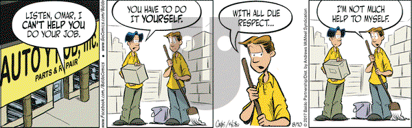 Baldo on Thursday August 10, 2017 Comic Strip