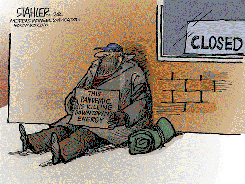 Jeff Stahler on Thursday February 25, 2021 Comic Strip