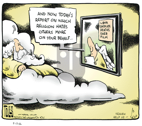Tom Toles on Thursday September 13, 2012 Comic Strip