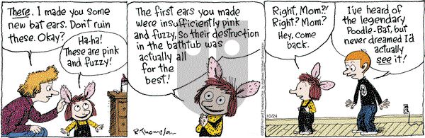 Cul de Sac on Wednesday October 24, 2018 Comic Strip