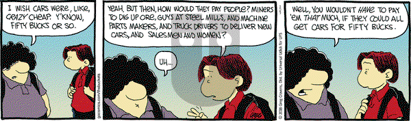 The Buckets on Wednesday February 3, 2016 Comic Strip