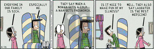 Grand Avenue on Wednesday April 16, 2025 Comic Strip