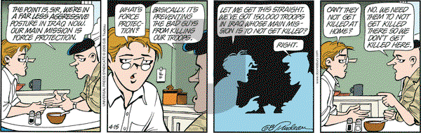 Doonesbury on Friday April 15, 2005 Comic Strip