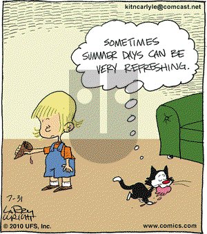 Kit 'N' Carlyle on Saturday July 31, 2010 Comic Strip