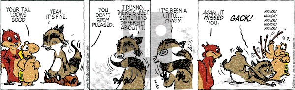 Over the Hedge on Saturday February 5, 2011 Comic Strip