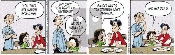 Baldo on Wednesday June 3, 2015 Comic Strip