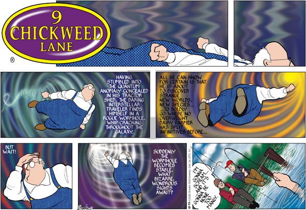 9 Chickweed Lane on Sunday October 25, 2009 Comic Strip