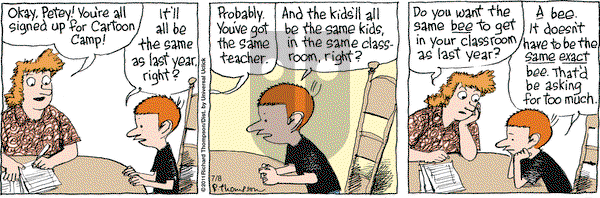 Cul de Sac on Friday July 8, 2016 Comic Strip