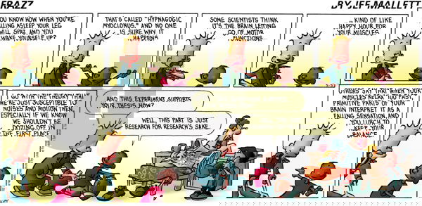 Frazz on Sunday May 5, 2002 Comic Strip