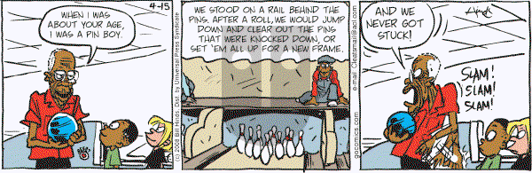 Cleats - Tuesday April 15, 2008 Comic Strip