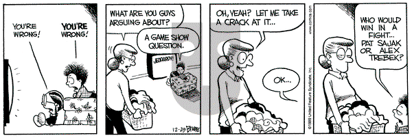 Grand Avenue on Wednesday December 29, 1999 Comic Strip