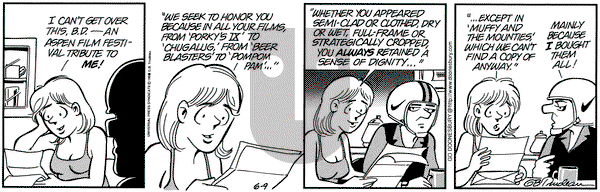 Doonesbury on Tuesday June 9, 1998 Comic Strip