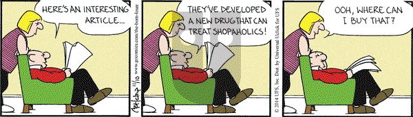 The Born Loser on Monday November 10, 2014 Comic Strip