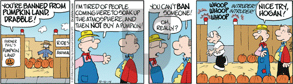 Drabble on Friday October 10, 2014 Comic Strip