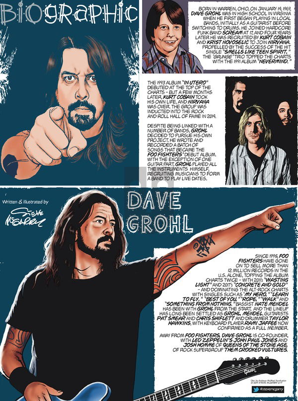 Biographic on Sunday February 17, 2019 Comic Strip