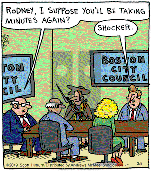 The Argyle Sweater on Friday March 8, 2019 Comic Strip