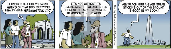 Alley Oop on Monday February 4, 2019 Comic Strip