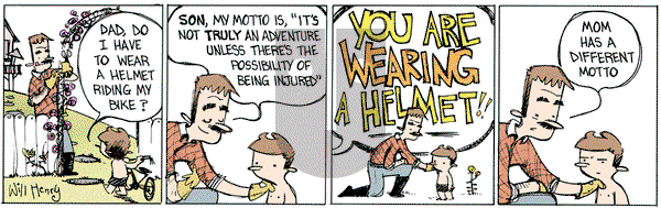 Wallace the Brave on Wednesday April 20, 2016 Comic Strip