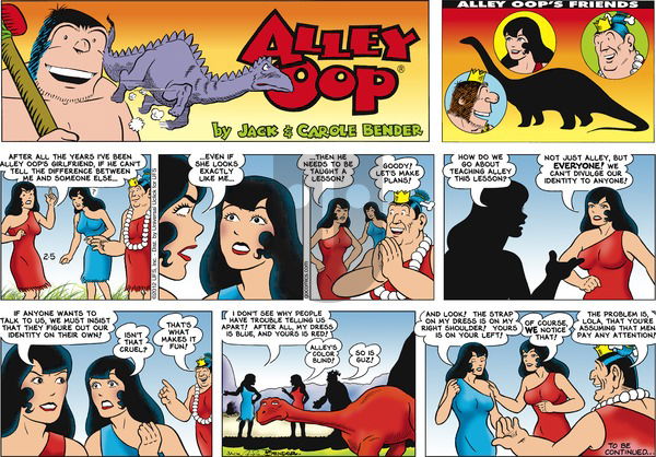 Alley Oop on Sunday February 5, 2012 Comic Strip