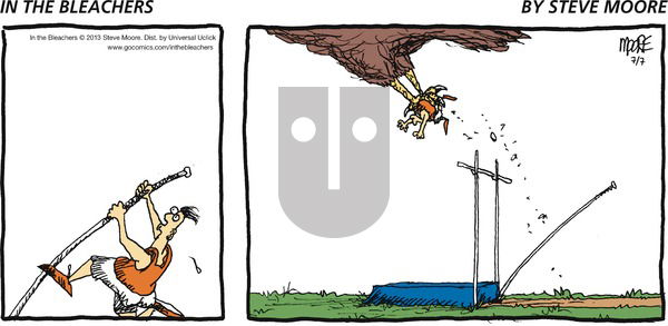 In the Bleachers on Sunday July 7, 2013 Comic Strip