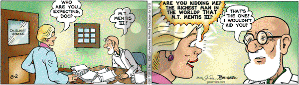 Alley Oop on Wednesday August 2, 2017 Comic Strip