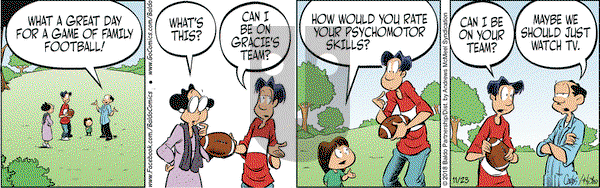 Baldo on Friday November 23, 2018 Comic Strip