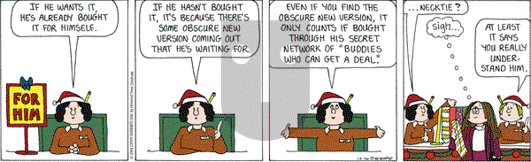 Cathy Classics on Tuesday December 21, 2004 Comic Strip