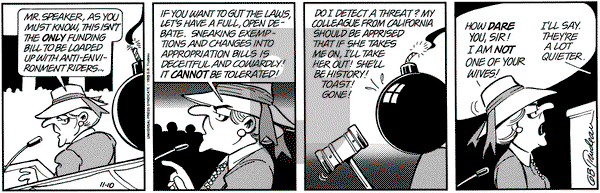 Doonesbury on Friday November 10, 1995 Comic Strip