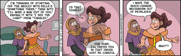 Heart of the City - Thursday August 29, 2024 Comic Strip