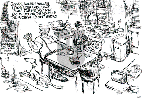 Pat Oliphant on Monday February 27, 2012 Comic Strip