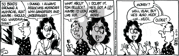 Luann on Saturday October 27, 1990 Comic Strip