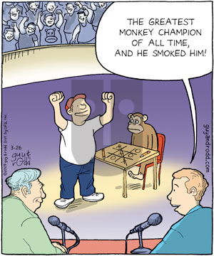 Brevity on Thursday March 26, 2009 Comic Strip