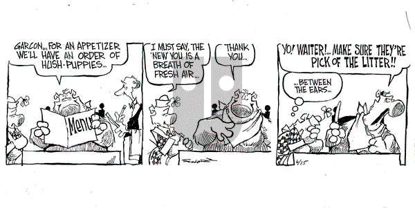 The Grizzwells on Wednesday June 15, 1994 Comic Strip