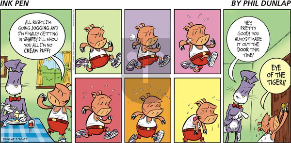 Ink Pen on Sunday September 30, 2007 Comic Strip