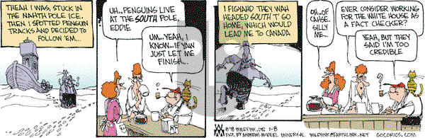 Non Sequitur on Monday January 8, 2018 Comic Strip