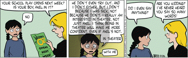 Luann on Wednesday October 25, 2017 Comic Strip