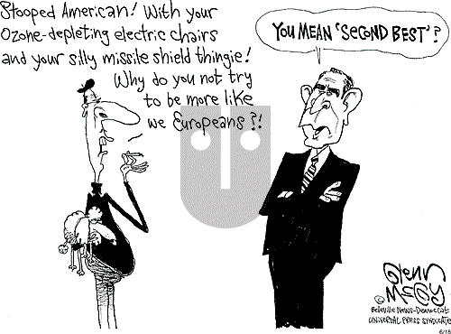 Glenn McCoy on Monday June 18, 2001 Comic Strip